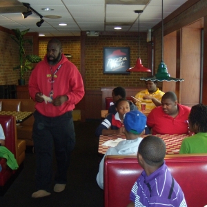 Lunch at Pizza Hut 2012