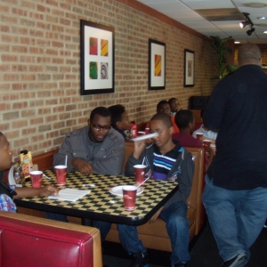 Lunch at Pizza Hut 2012